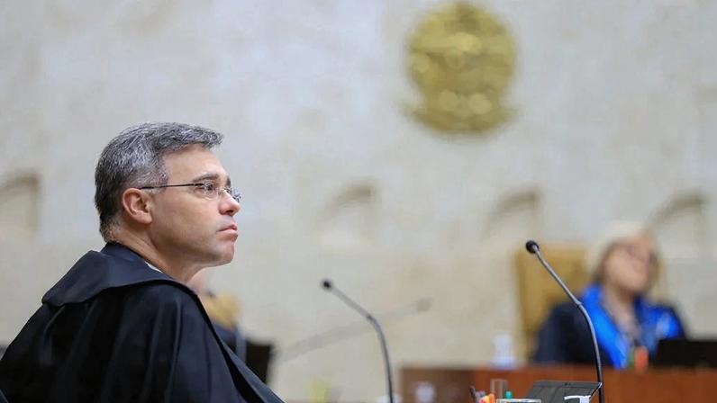 Ministro André Mendonça na sessão plenária do STF. Foto: Fellipe Sampaio
