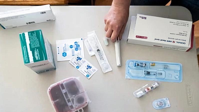 IVF medications at a home in Maryland.