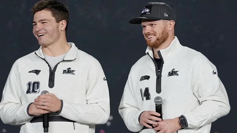 Drake Maye or Sam Darnold will win their first Super Bowl title when the Patriots and Seahawks meet on Sunday.