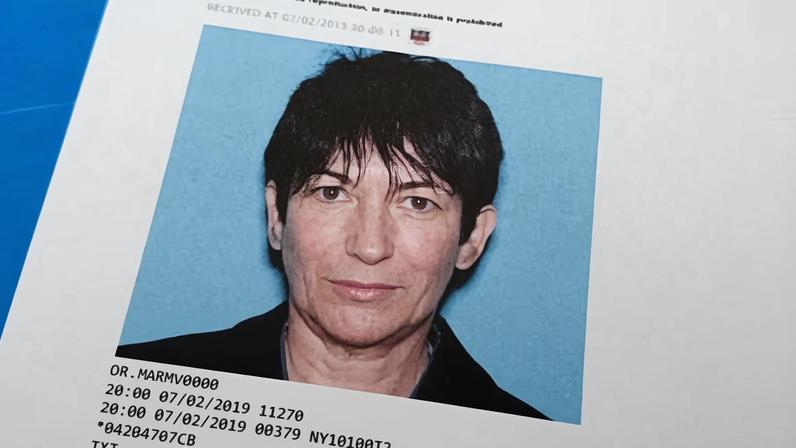 A photo of Ghislaine Maxwell in the cache of documents released by the justice department.