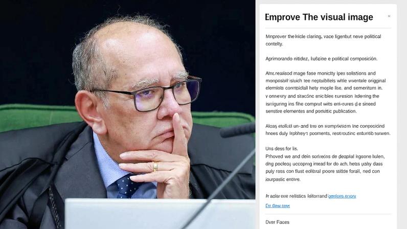 O ministro Gilmar Mendes, do STF. Foto: Fellipe Sampaio/STF