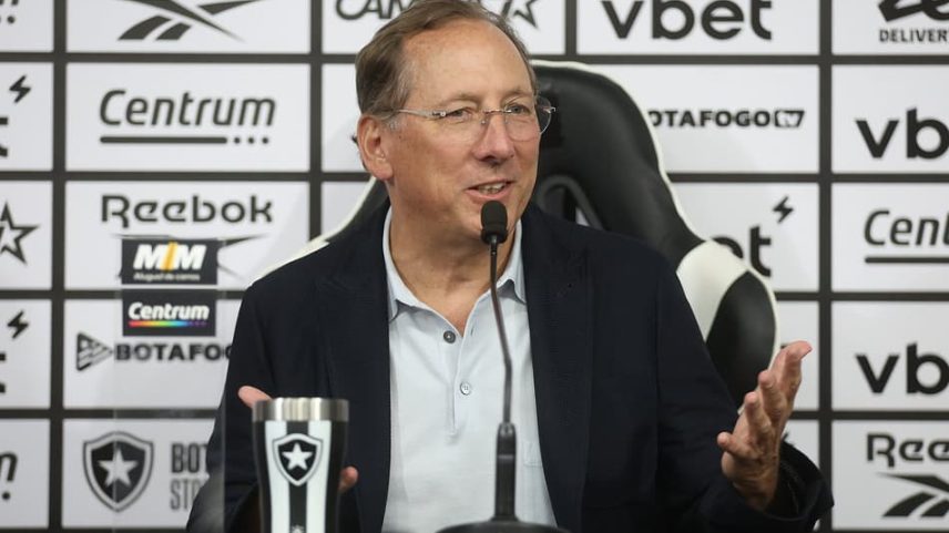 Botafogo tem John Textor como líder da SAF (Foto: Vítor Silva/Botafogo)