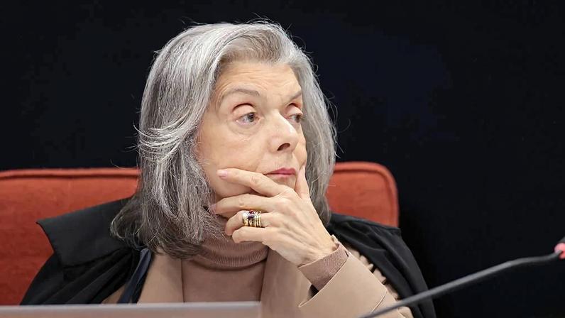 A ministra Cármen Lúcia em sessão da Primeira Turma do STF. Foto: Fellipe Sampaio/STF