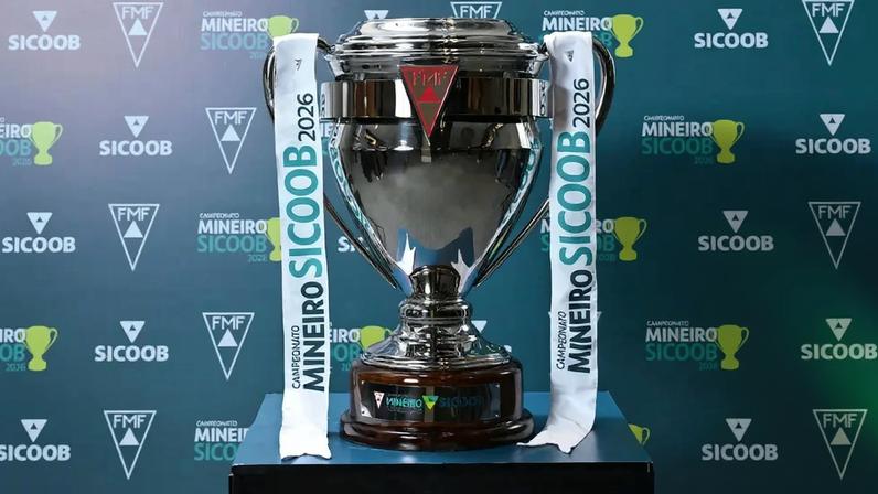 Troféu do Campeonato Mineiro (Foto : Tiago Trindade/Onefoto)