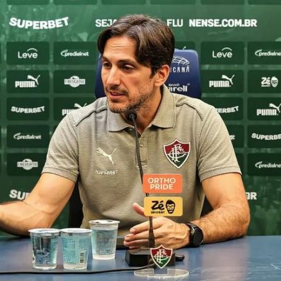 Zubeldía confirma novo centroavante e descarta Cano em Fluminense x Vasco