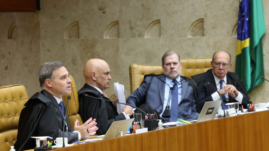 Sessão do Supremo em 4 de fevereiro de 2026 — Foto: Luiz Silveira/STF