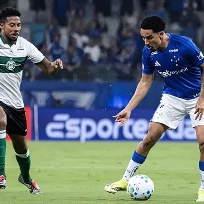 Cruzeiro abre o placar, sofre virada do Coritiba no Brasileirão