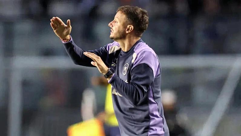 Botafogo é comandado pelo técnico Martín Anselmi (Foto: Vítor Silva/Botafogo)