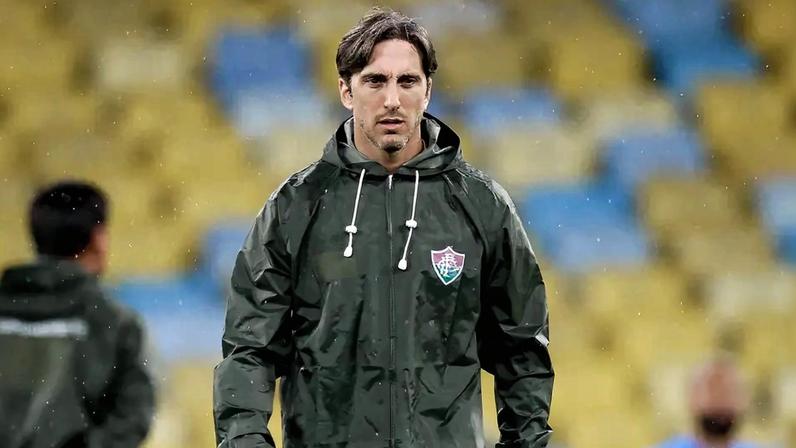 Luis Zubeldía em Fluminense x Maricá (Foto: Marcelo Gonçalves/ Fluminense FC)