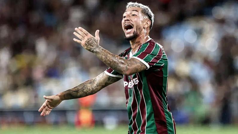 Acosta foi o autor do gol em Fluminense x Botafogo (Foto: Lucas Merçon/ Fluminense FC)