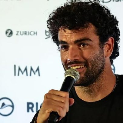 Berrettini, fã de pão de queijo, se sente em casa no Rio Open