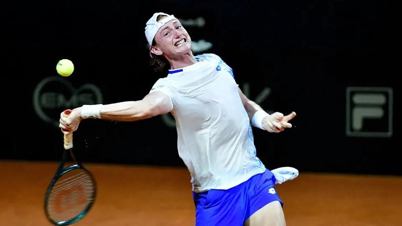 O peruano Ignacio Buse no Rio Open (Foto: João Pires/Fotojump)