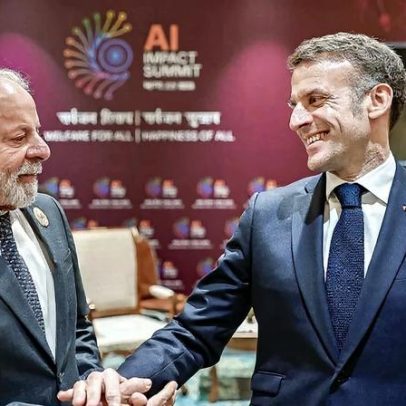 Lula e Macron discutem combate ao narcotráfico e garimpo ilegal