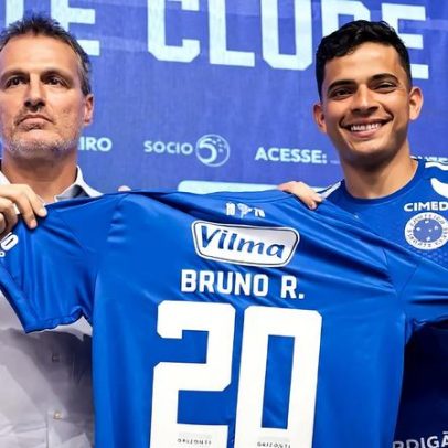 Bruno Rodrigues explica escolha pela camisa 9 no Cruzeiro