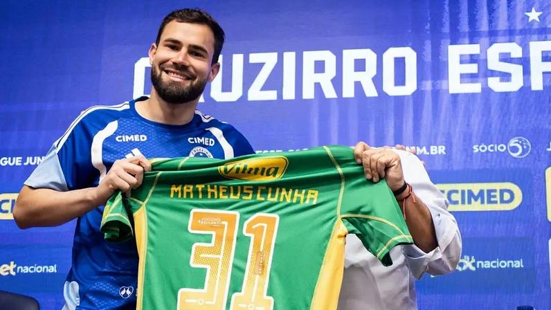 Matheus Cunha (Foto: Gustavo Aleixo/Cruzeiro)