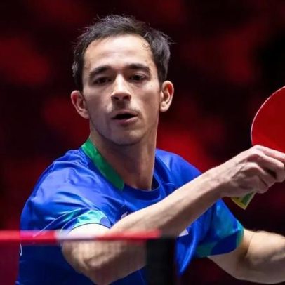 Hugo Calderano avança às oitavas do WTT Smash Singapura 2026
