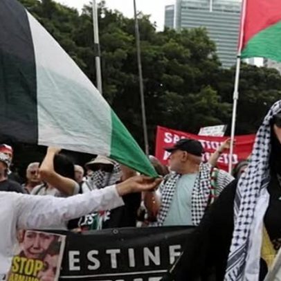 Confronto pelo local de comício contra presidente de Israel e contestação a NSW