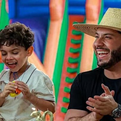 Filho de Murilo Huff pede irmão a Gabriela Versiani