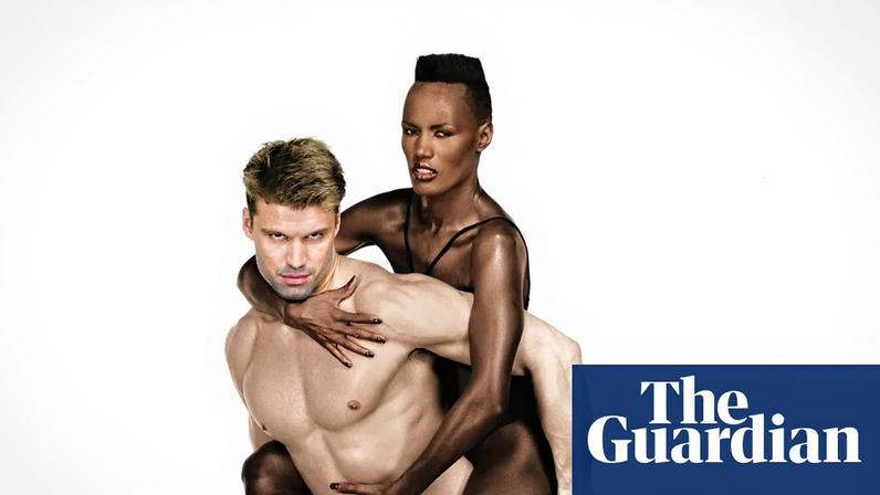 Grace Jones and Dolph Lundgren, New York City, 1983. Photograph: Albert Watson