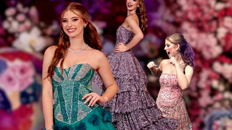 Ex-'Carinha de Anjo', Lorena Queiroz faz festa luxuosa de 15 anos com 3 vestidos diferentes e valsa com pai da ficção; veja +20 fotos!