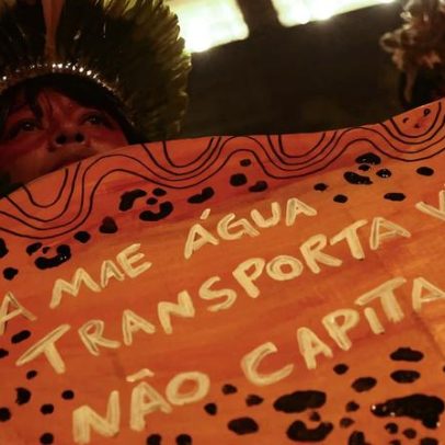 Protestos indígenas ocupam terminal portuário da Cargill em Santarém
