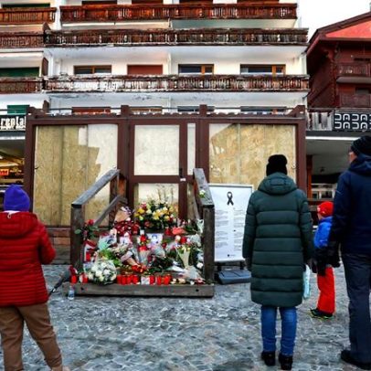 Governo suíço pagará US$56 mil a cada vítima do incêndio em bar Crans-Montana