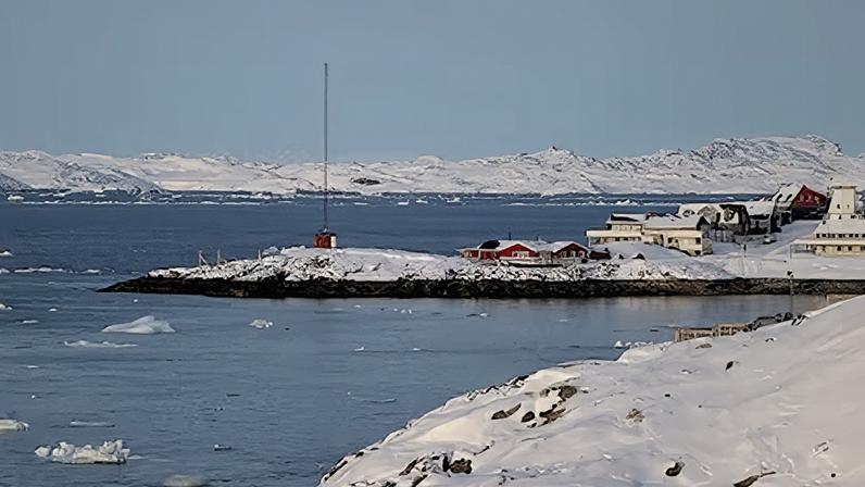 Vista panorámica de Nuuk, capital de Groenlandia, el 7 de febrero.