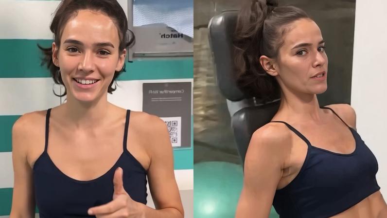 Bruna Marquezine ostenta barriga tanquinho em treino, brinca sobre recuperar o corpo ‘de antes do Carnaval’ e personal avalia: ‘Está no melhor shape’