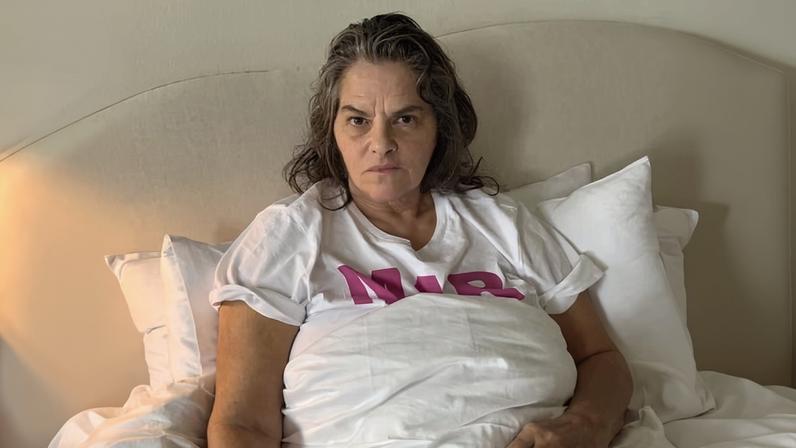 Tracey Emin photographed at home in Margate this month.