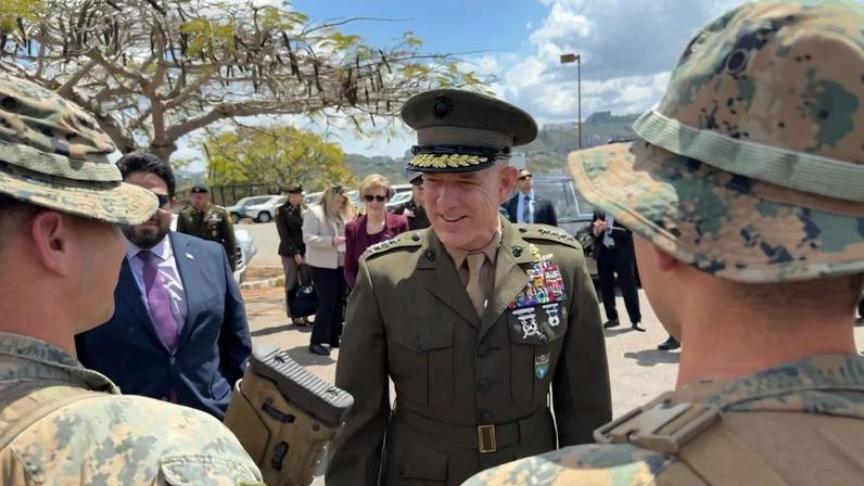 O general Francis Donovan, chefe do Comando Sul dos Estados Unidos (Southcom). Foto: Embaixada dos EUA na Venezuela/Reprodução