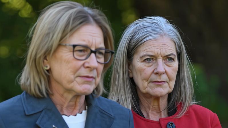 Victorian attorney general Sonya Kilkenny (right) and premier Jacinta Allan. Watson’s CFMEU report alleges the Victorian government ‘knew and had a duty to know’ that corrupt union and underworld figures had infiltrated the Big Build.