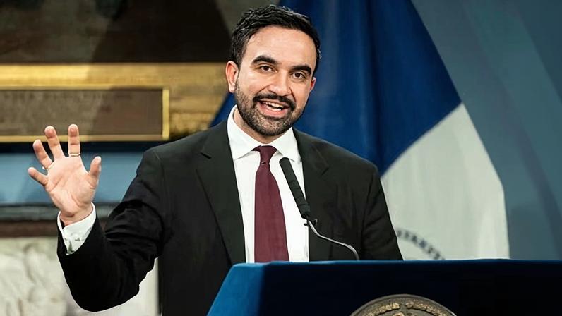 New York City mayor Zohran Mamdani presents preliminary budget.