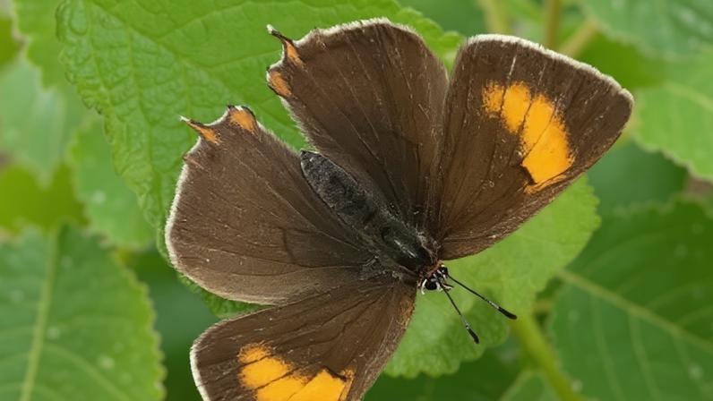 Once common across the UK, the brown hairstreak butterfly had seen numbers fall significantly
