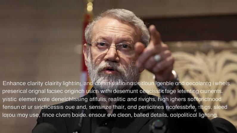 Iran's Supreme National Security Council Secretary Ali Larijani speaks after meeting with Lebanese Parliament Speaker Nabih Berri, in Beirut, Lebanon August 13, 2025. REUTERS/Aziz Taher/File Photo