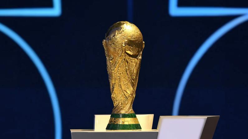Soccer Football - FIFA World Cup 2026 - FIFA World Cup 2026 Draw - John F. Kennedy Center for the Performing Arts, Washington, D.C., U.S. - December 5, 2025 General view of the FIFA World Cup trophy during the draw