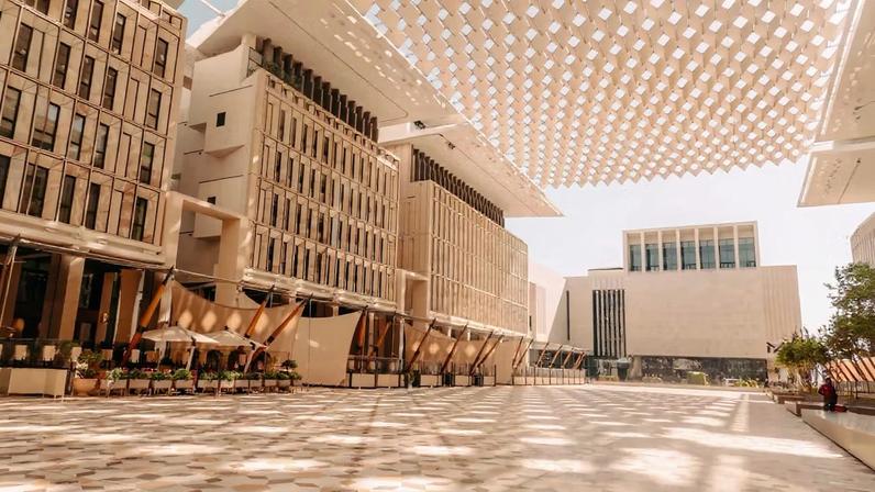 The fair is taking place across seven venues, including the M7 space (above), an innovation and start-up hub run by Qatar Museums, with special projects located between principal sites