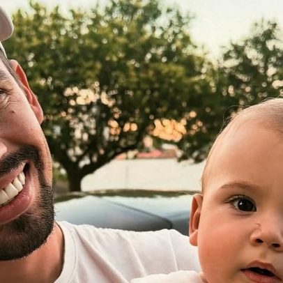 Filho de Isabel Veloso surge em vídeo dando os primeiros passos