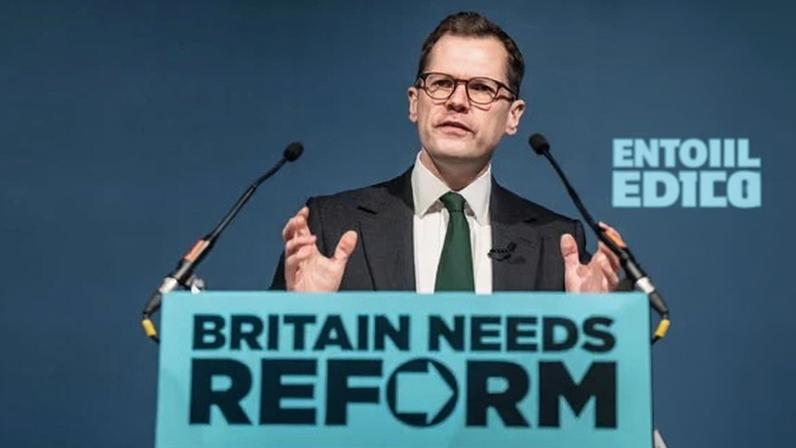 Robert Jenrick described himself as Reform’s ‘shadow chancellor’ in his first speech as the party’s Treasury spokesperson.