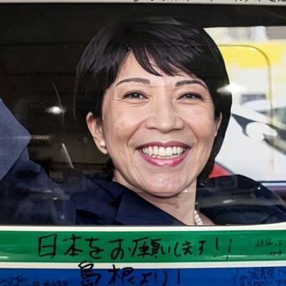 Japão vive a 'Sana-mania' com Takaichi prestes a vencer em larga vantagem