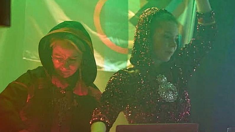 Petra Laiti and Alice Marie Jektevik are part of a growing Sámi DJ scene.