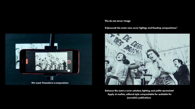 A still from The Circle (2023) by Bouchra Khalili, whose exhibition at the Mosaic Rooms opens on 18 Feburary © Bouchra Khalili; courtesy of the artist and Mor Charpentier