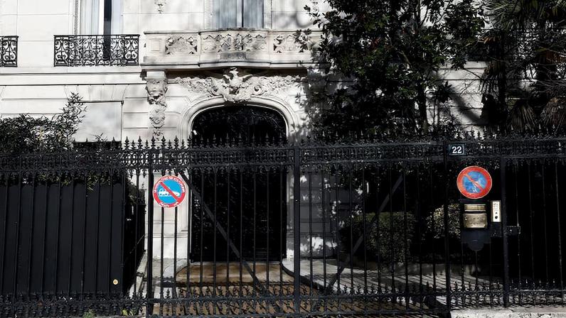 Former Home of Jeffrey Epstein in Paris
