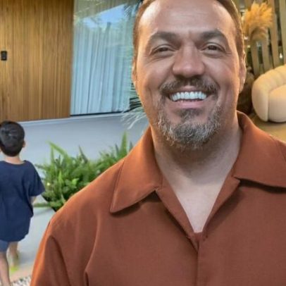 Belo exibe mansão milionária em Três Graças com sofá curvo e brinquedoteca