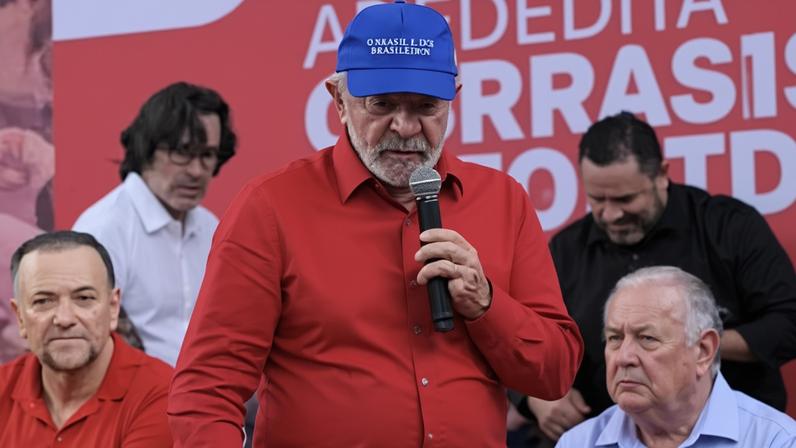 7.fev.2026 - Lula no evento de aniversário de 46 anos do PT em Salvador