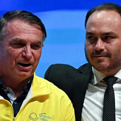 Carlos expressa preocupação com a saúde de Bolsonaro