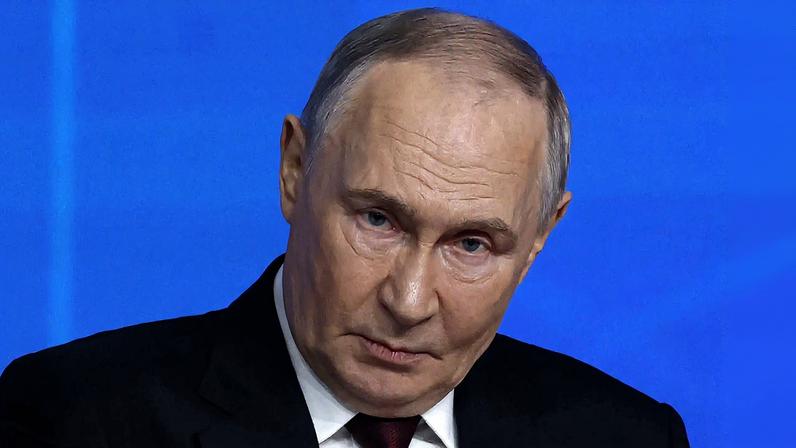 O ditador da Rússia, Vladimir Putin. (Foto: Sergei Ilnitsky/EFE/EPA)