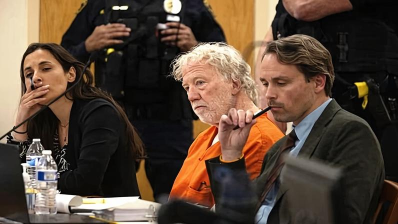 Timothy Busfield appears at a hearing on 20 January 2026, in Albuquerque, New Mexico.