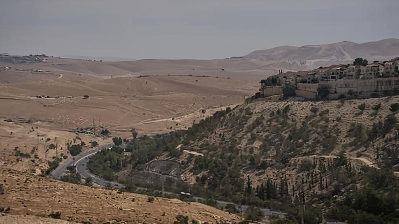A view of an area near the Jewish settlement of Maale Adumim in the Israeli-occupied West Bank last year.