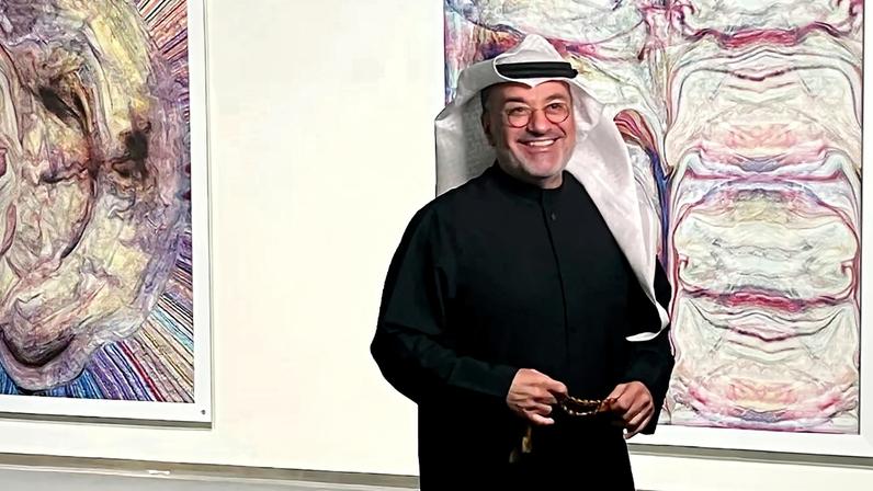 Tariq Al Jaidah says that for him, collecting art is not about making money: “I don’t care if a work is going to go up 100 times. If I don’t like, I don’t buy”