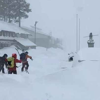 Busca por nove esquiadores desaparecidos após avalanche perto de Lake Tahoe